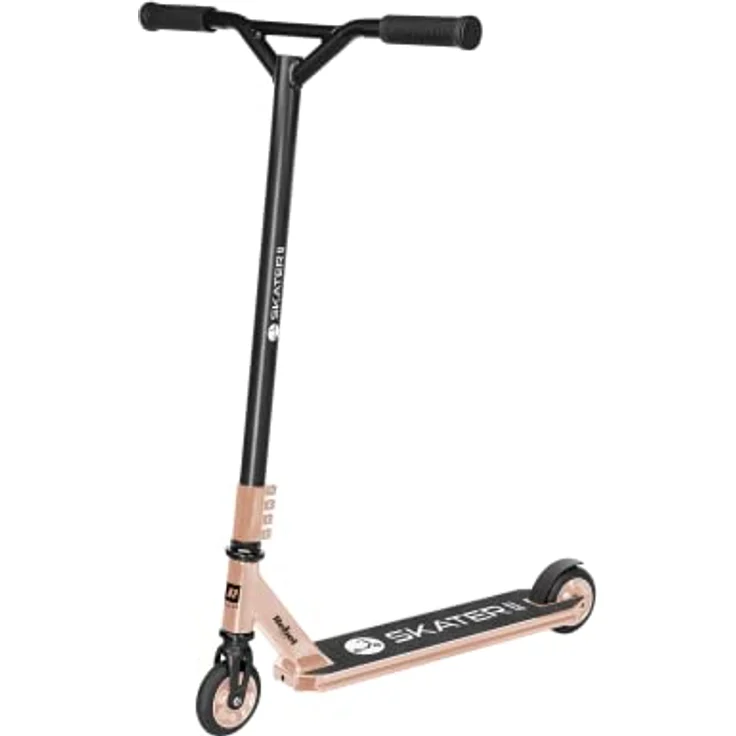 Rebel Skater PRO Gold ZAB0120G, Scooter mit 360° Lenker für Aqurobaation und Tricks, leicht, bis 100 kg – Bild 1