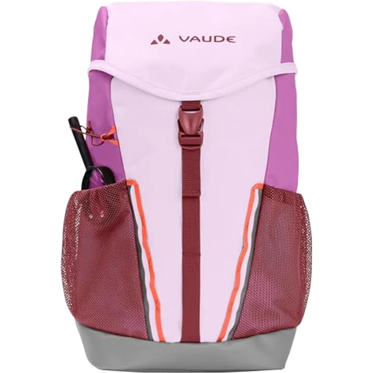 Vaude Puck 10, Kinderrucksack 38 cm, rosa, aus 100% Polyester, 24 x 11 cm – Bild 7