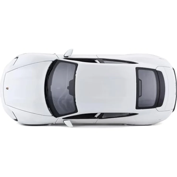 Bburago Porsche Taycan: Modellauto im Maßstab 1:24, Türen beweglich, 20 cm, weiß (18-21098) – Bild 8