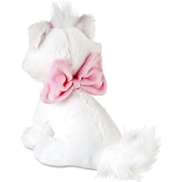 Disney Store Marie Mini Bean Bag Kuscheltier, Aristocats, 19cm, mit 3D-Pastellschleifen und gestickten Gesichtszügen – Bild 3