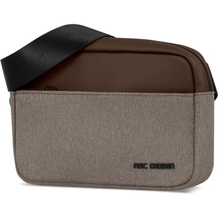 ABC Design Hip Bag Umhängetasche Nature, stilvolles Design mit vielseitigen Fächern