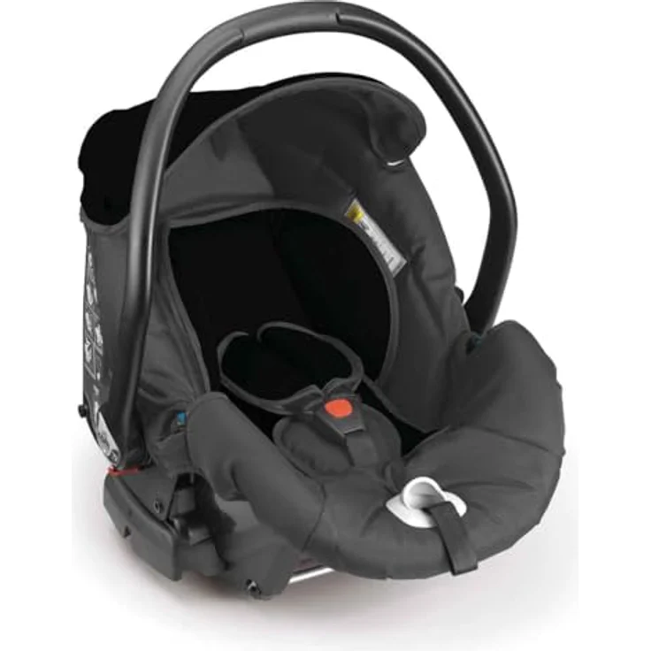 CAM Cortina X3 tris 3-in-1 Kombi-Kinderwagen, inkl. Babyschale, Fußsack & Wickeltasche, Schwarz, kompakt und leicht (9,3 kg) – Bild 3