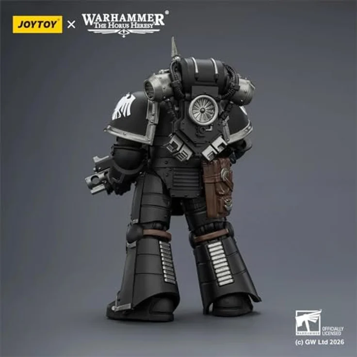 Joy Toy Warhammer Raven Guard MK III Tactical Legionary, detailreiche Sammelfigur mit Bolter und Bolzenpistole, 12 cm hoch, voll beweglich – Bild 4