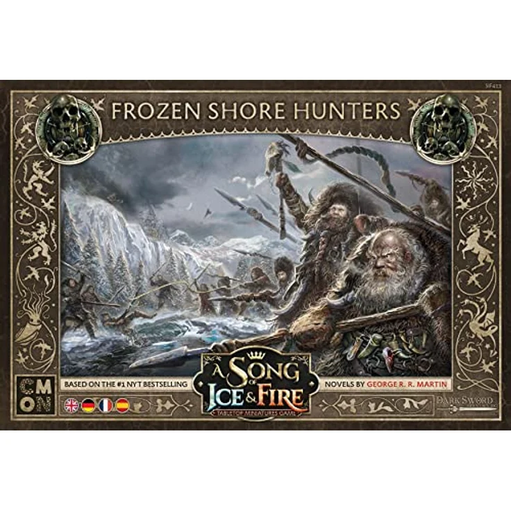 Cmon A Song of Ice & Fire - Frozen Shore Hunters, Miniaturen-Erweiterung für Tabletop-Spiel mit 13 Figuren, Freies Volk Fraktion – Bild 2