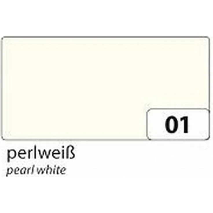 folia 614/50 01 Fotokarton DIN A4, 300 g/qm, 50 Blatt, perlweiß - Ideale Grundlage für kreatives Basteln von Karten und Scrapbooking – Bild 2