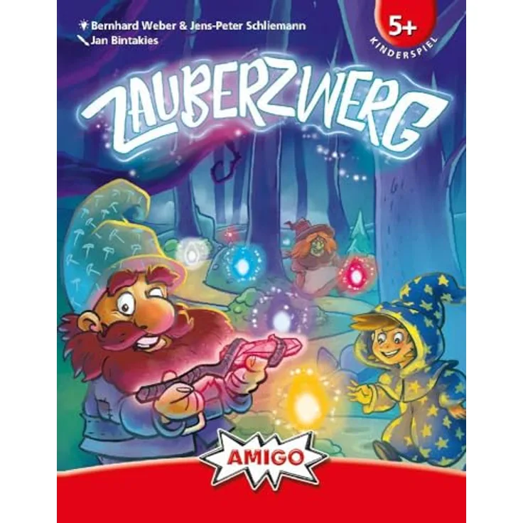 AMIGO 02355 Kinderspiel, bunt - Brettspiel ab 5 Jahren mit strategischen Überlegungen, kooperativem und kompetitivem Spielmodus