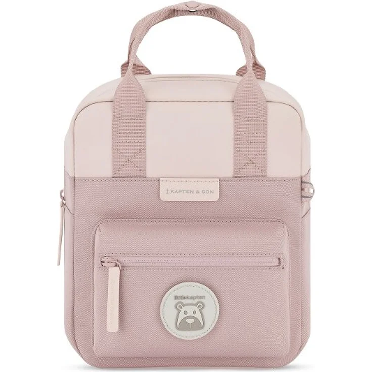 Kapten & Son Bergen Kinderrucksack, rosa, 100% Polyester, 28 cm x 11 cm x 23 cm