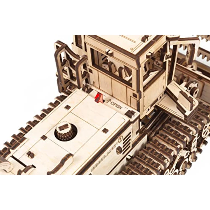 EWA Eco-Wood-Art - 3D-Holzpuzzle für Jugendliche und Erwachsene - MÄHER - DIY-Bausatz, Selbstmontage, kein Kleber erforderlich - 963 Stück – Bild 6