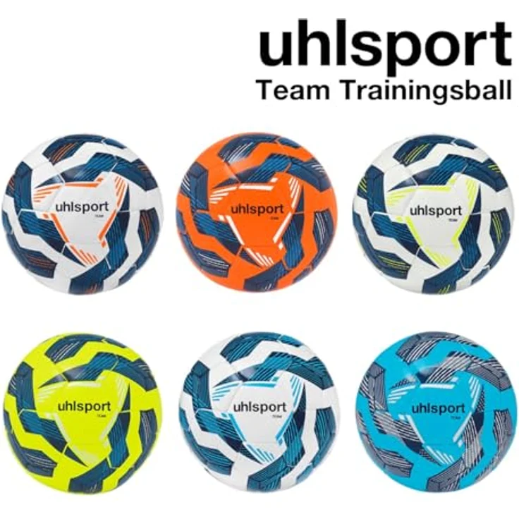 uhlsport Team Fußball, Spielball mit strapazierfähiger Oberfläche – Bild 2