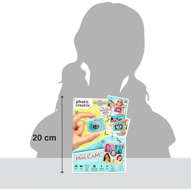 Canal Toys Digitalkamera für Kinder, kompakte Kinderkamera mit 8 MP und integriertem Speicher – Bild 7