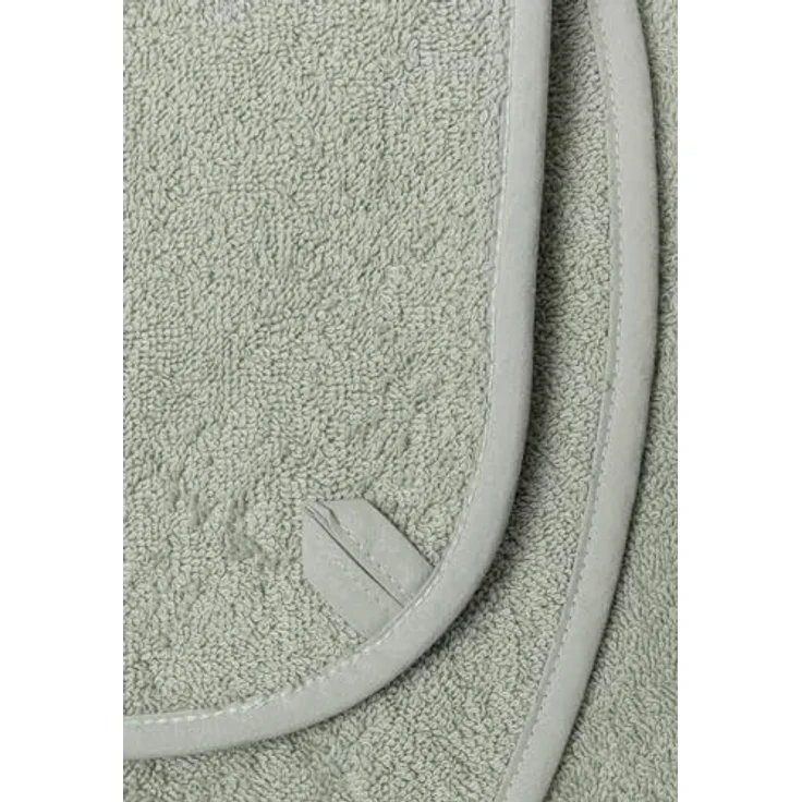 Kapuzen Badetuch aus uni Frottee 80 x 80 cm mit Applikation Ente Edda Lou, – Bild 4