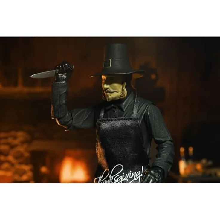 NECA Ultimate John Carver No Leftovers Version, 18 cm Scale Action Figur für Thanksgiving – Bild 5