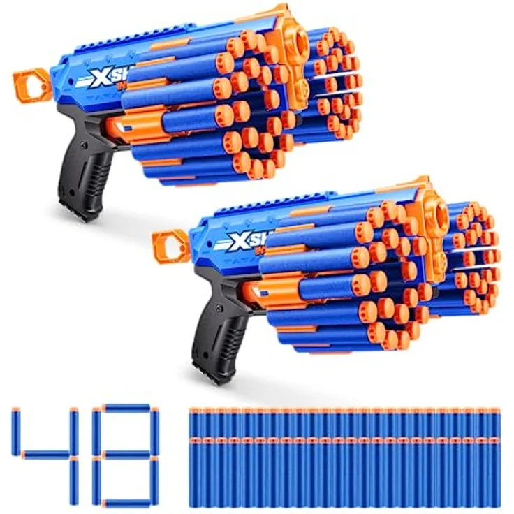 X-Shot Insanity-Blaster Double Manic Kombi-Set (48 Darts) von ZURU