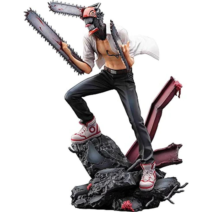 SEGA Chainsaw Man PVC-Figur im Maßstab 1:7, detailgetreue Sammelfigur aus dem beliebten Anime mit kräftigen Farbabstufungen – Bild 1