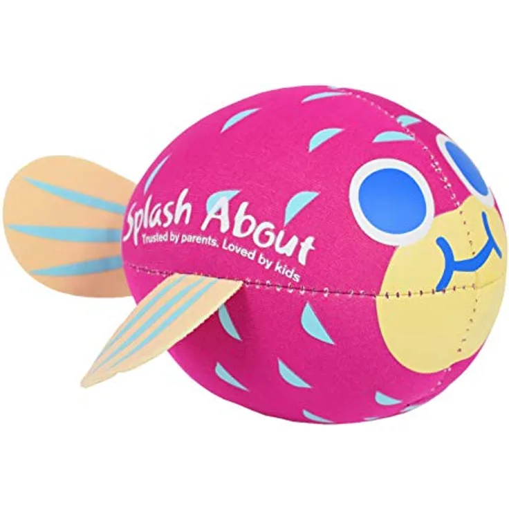 Splash About Baby Neopren Bal, Pufferfish, Lila