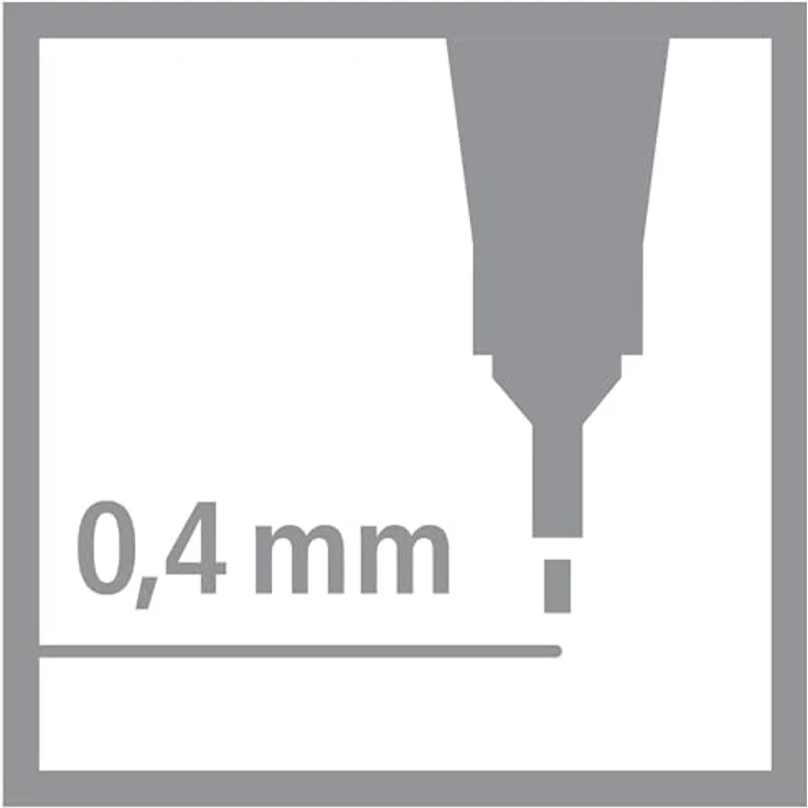 STABILO point 88 Fineliner, 10er Set farbsortiert, 0,4 mm, wasserbasierte Tinte, nicht permanent – Bild 8
