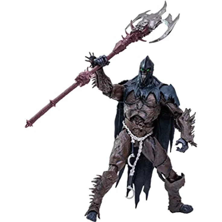 McFarlane Spawn Actionfigur Raven Spawn (Small Hook), 18 cm mit 22 Artikulationspunkten und Sammelkarte – Bild 2
