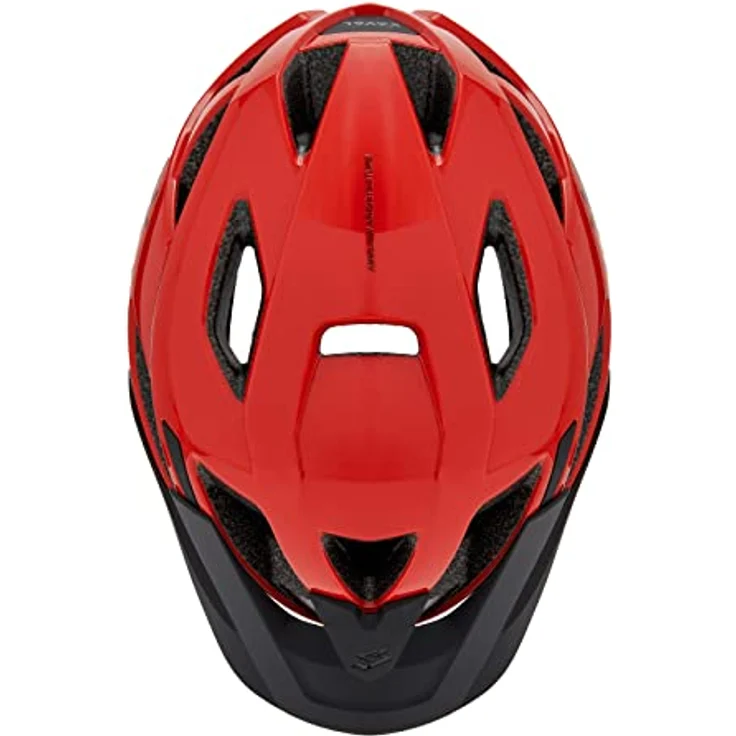 Spiuk Kaval Helmet, belüfteter Fahrradhelm für Straße und Berge, rot, L – Bild 4