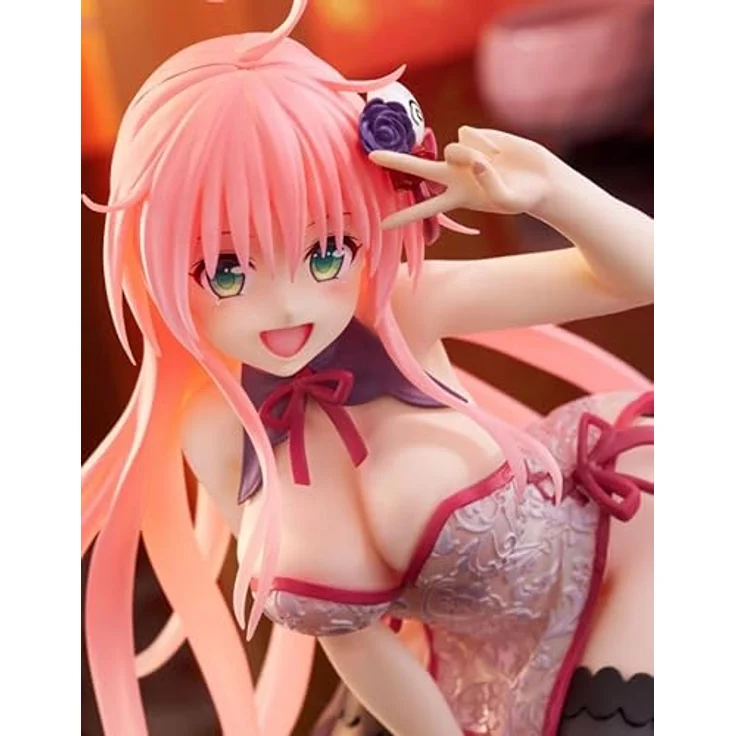 USA Gundam Store to Love-Ru Darkness PVC Statue Lala in chinesischem Kleid, 13 cm Sammelfigur – Bild 1
