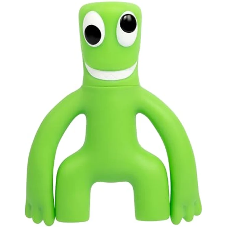 Heroes of Goo Jit Zu Rainbow Friends, Sammelfigur Green, extrem dehnbar und quetschbar, 10,5 cm groß, mit Wasserperlen gefüllt – Bild 2