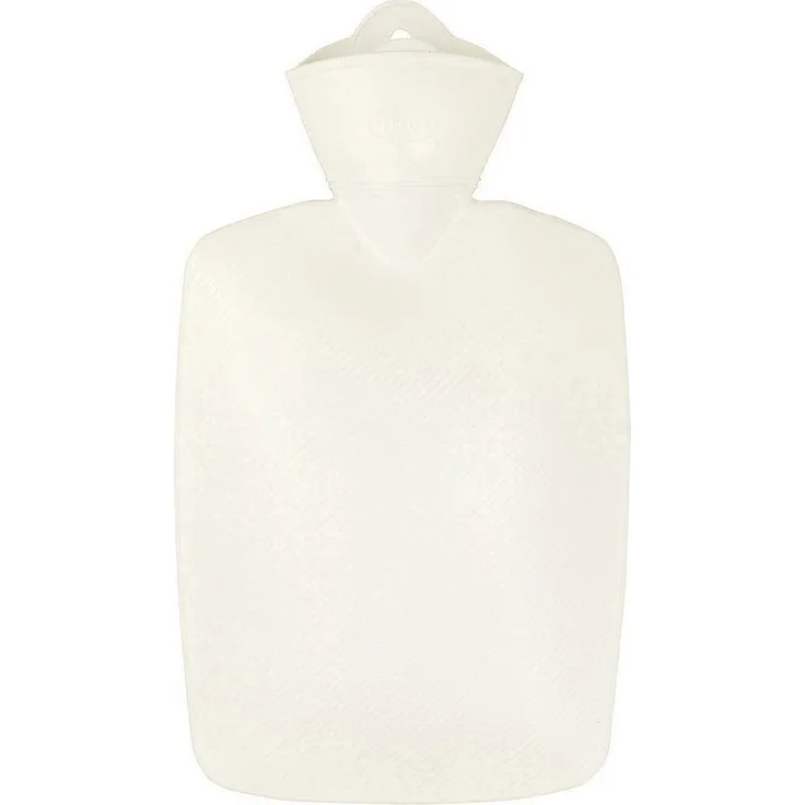 FROSCH Wärmflasche, Kunststoff, Creme, 1,8 l, thermoplastisches Material mit pflanzlichen Weichmachern