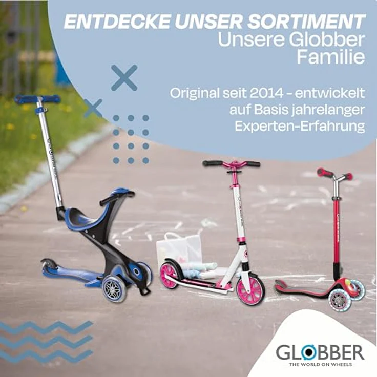 Globber Primo Foldable Plus Lights, 3-rädriger Kinderscooter mit leuchtenden Vorderrädern, höhenverstellbarem Lenker und klappbarem Mechanismus – Bild 6