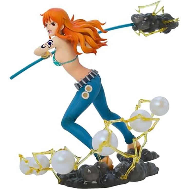 ABYstyle Studio One Piece Nami 1:10 Scale Collectable PVC Figur, 20 cm groß, offiziell lizenziert und authentisch – Bild 2