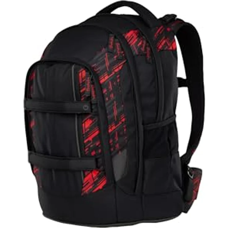 Satch Schulrucksack Pack Midnight Edition, ergonomisch, 30 Liter, inkl. Schlamperbox und Sportbeutel – Bild 3