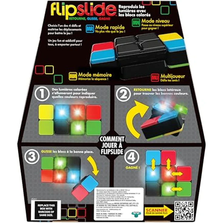 Moose Jeu Flipside, interaktives Brettspiel mit Zubehör, beweglicher Figur und Lichteffekt, für Kinder ab 3 Jahren – Bild 7