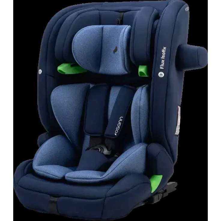 Osann Autokindersitz Osann Flux Isofix i-Size, Kinderautositz, 14-fach höhenverstellbarer Kopfschutz, seitlicher Aufprallschutz, verschiedene Farben – Bild 2