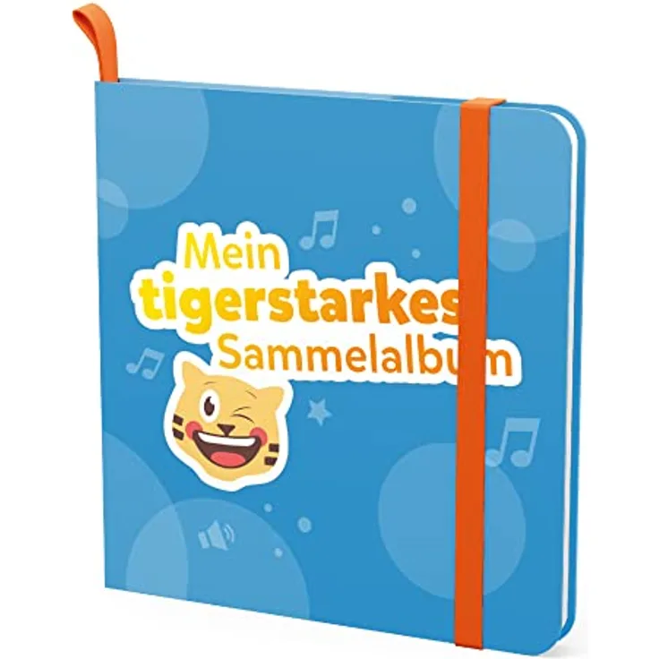 tigermedia Sammelalbum tigercards blau inkl. Sticker und exklusiver Geschichte für Kinder Geschenkidee Geburtstag Einschulung Weihnachten Zahnfee