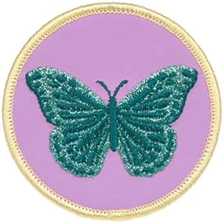 LÄSSIG Anhänger und Patches Set (3 Stk.) mit Druckknopf/School Patches Set Dragonfly – Bild 4