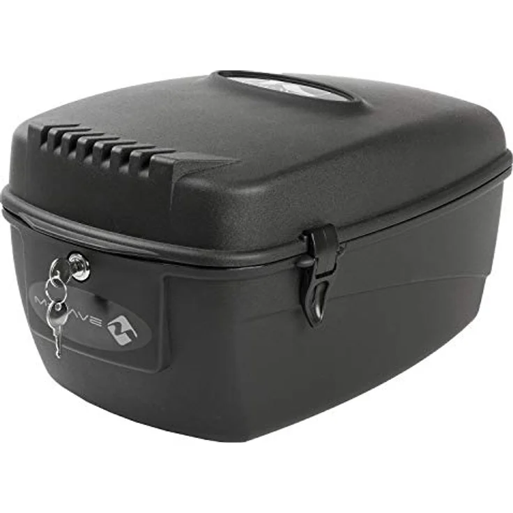 M-Wave Fahrradkoffer, schwarz, 17 l – Bild 1