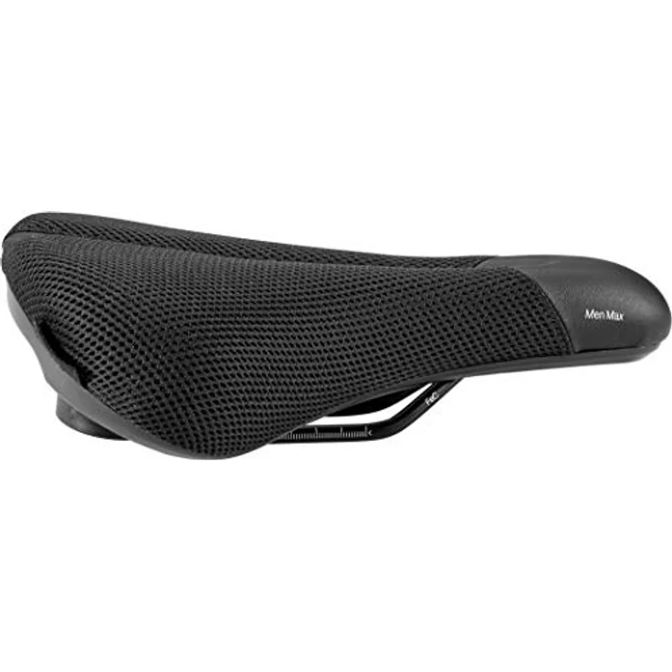 Terry Fisio ClimaVent Gel Max Men Sattel mit Light FeC Stahl-Gestell und ClimaVent Obermaterial in der Farbe Schwarz, Sitzbreite: 12cm - 15cm, 423 003 71 – Bild 2