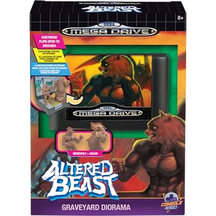 Magni Altered Beast - Cartouche - Sammelfigur für Mega Drive Konsolen, detailgetreu und farbenfroh – Bild 6