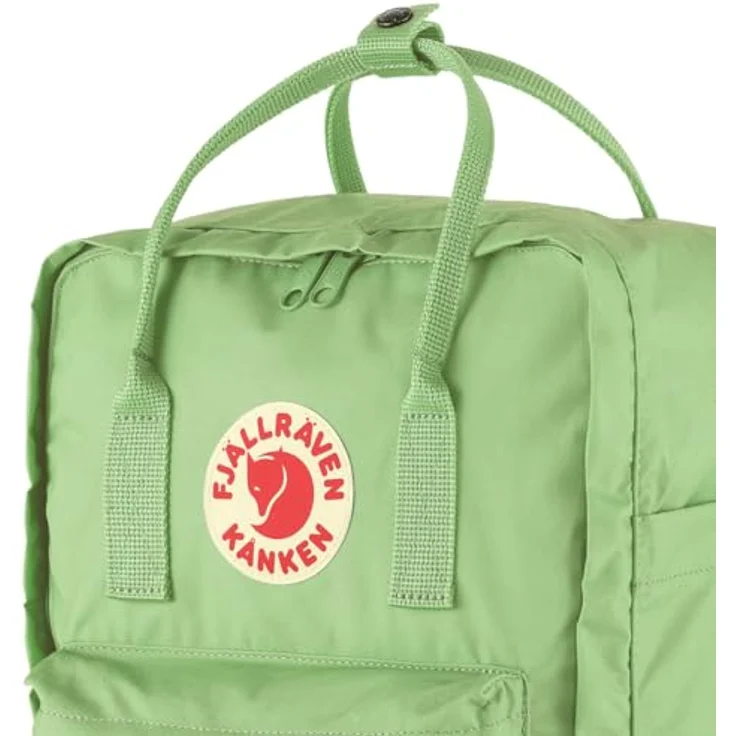 Fjällräven Kånken Rucksack 38 cm, Strapazierfähiges Vinylon F Material, Reißverschluss-Öffnung, Herausnehmbares Sitzkissen, Grau – Bild 3