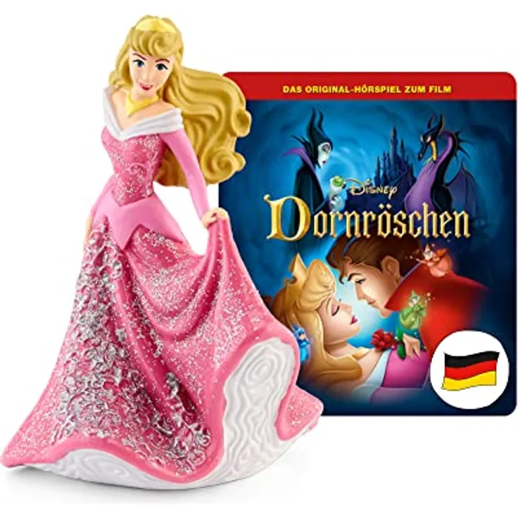 tonies Hörfiguren für Toniebox, Disney Dornröschen, Hörspiel mit Liedern für Kinder ab 4 Jahren, Spielzeit ca. 58 Minuten