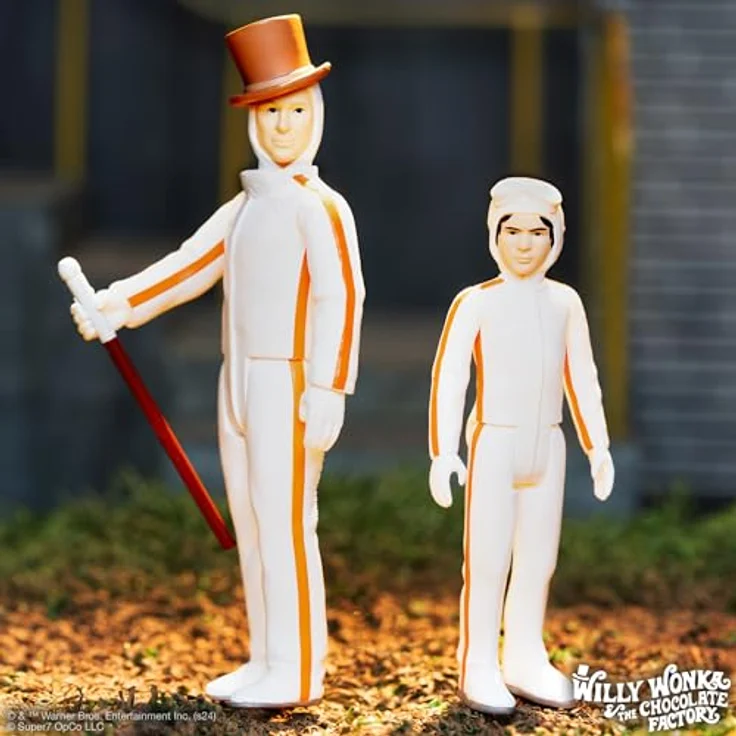 Super7 Willy Wonka Mike Teevee Actionfigur, 9,5 cm große Figur im weißen Anzug, klassisches Film-Sammlerstück aus Willy Wonka und die Schokoladenfabrik – Bild 4