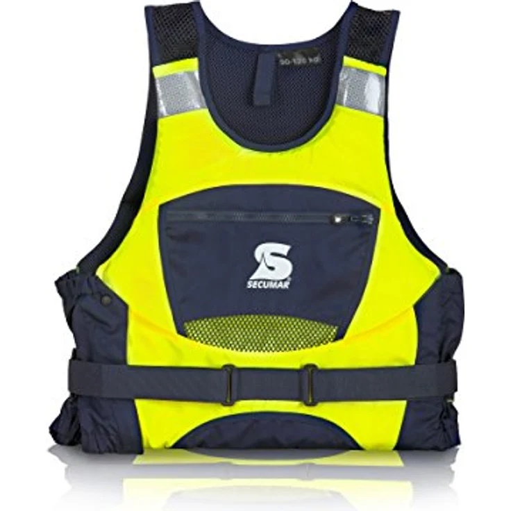 SECUMAR Schwimmweste, 50N DIN EN ISO 12402-5, neongelb – Bild 2
