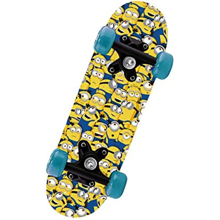 Minions 2 Mini Skateboard aus Holz 43x12x8 cm – Bild 2