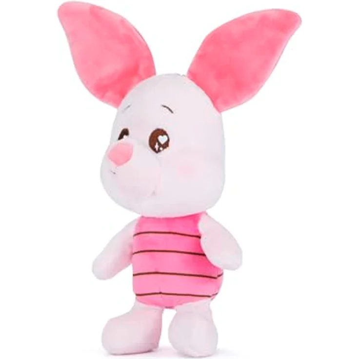 SIMBA Plüschfigur Disney, Winnie the Pooh Twinkle Eye Ferkel, 25 cm - Kuschelweiches rosa Ferkel mit großen Augen – Bild 2