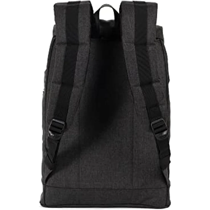 Herschel Retreat Backpack Laptop Rucksack Trekkingrucksack 10066 Black Crosshatch/Black – Bild 5