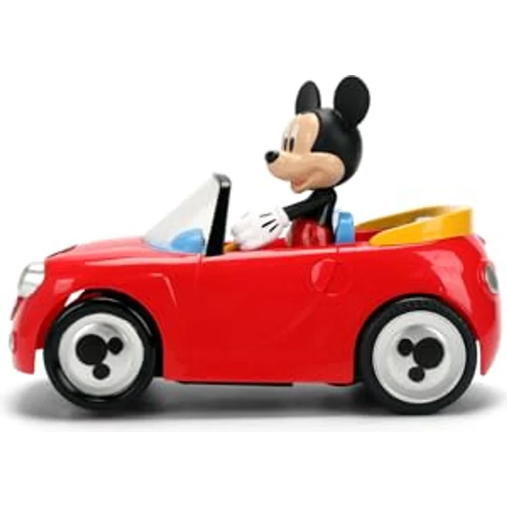 Jada Mickey Roadster 1:32, Ferngesteuertes Auto mit 2.4 GHz Funksteuerung, 14 cm Länge, geeignet ab 3 Jahren – Bild 3