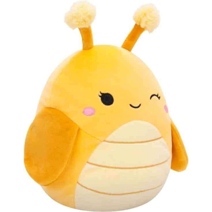 Squishmallows Original, Greer die gelbe Grashüpfer, 19,1 cm, superweiches Kuscheltier zum Sammeln – Bild 4