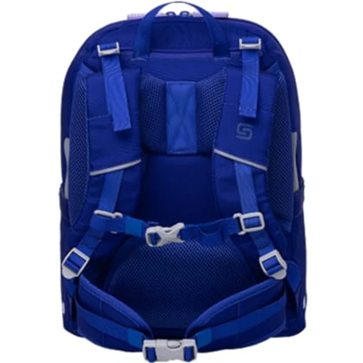 Schneiders Vienna Schulranzen Ergojet Blissy Butterfly, ergonomisch, 21 Liter, 6-teilig, umwandelbar in Rucksack, wasserabweisend, recyceltes Material – Bild 9