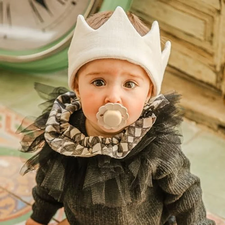 Suavinex Wonder Schnuller, runder Schnuller mit physiologischem Silikonsauger SX Pro, symmetrisch, superweich und flexibel, für Babys 0/6 Monate, Neugeborene, Wonder Mauve – Bild 4