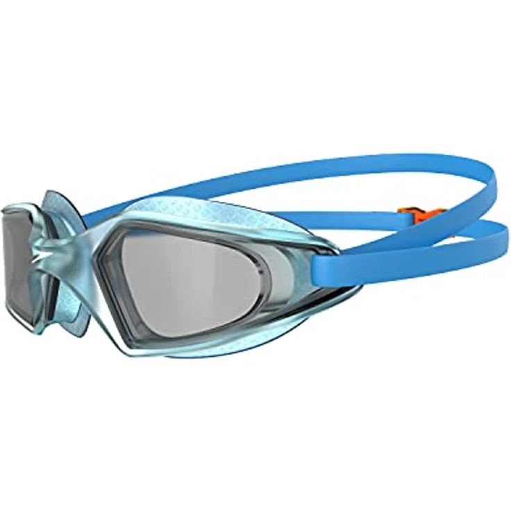 Speedo Unisex Kinder Hydropulse Junior Schwimmbrille, Pool Blau/Chilli Blau/Light Smoke, Einheitsgröße – Bild 3