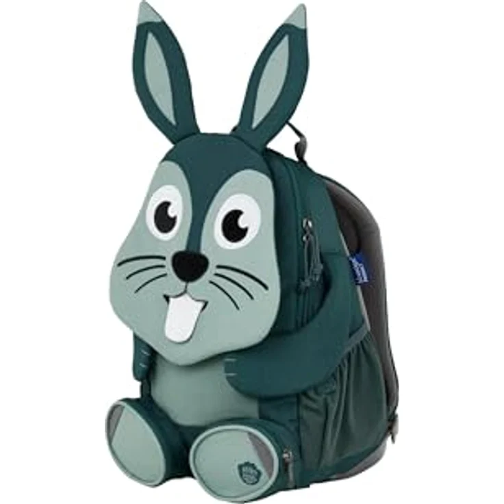 Affenzahn Großer Freund Kindergartenrucksack für 3-5 Jährige Kita Funktional 8L, mit reflektierenden Details, blau – Bild 5