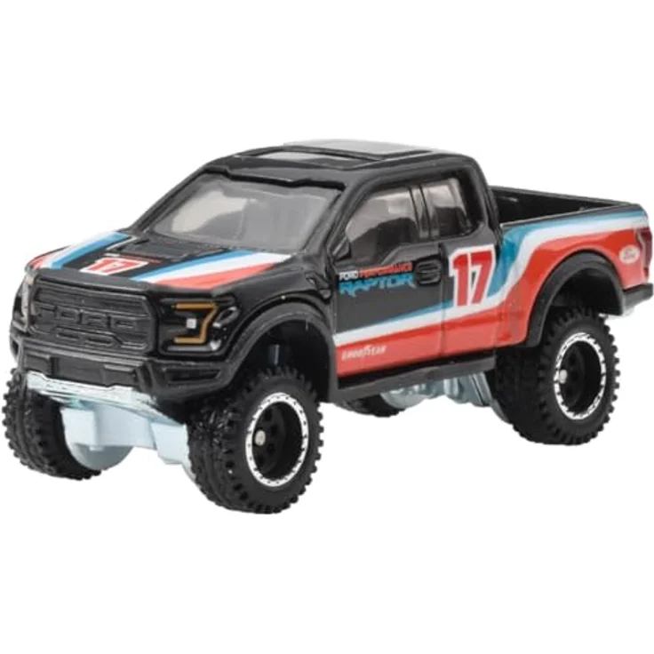 Mattel Ford Bronco R + Ford F-150 Raptor 2017, Modellfahrzeuge im Maßstab 1:64 aus Druckguss, ab 3 Jahren – Bild 4