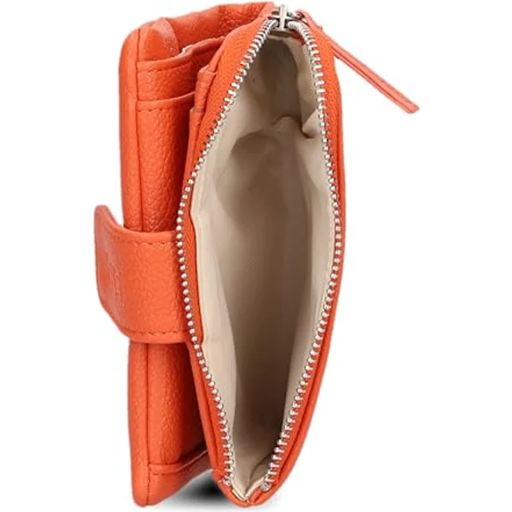 Zwei M.Wallet MW5, geräumige Kinderportemonnaie aus Papaya (orange) Polyurethan – Bild 4